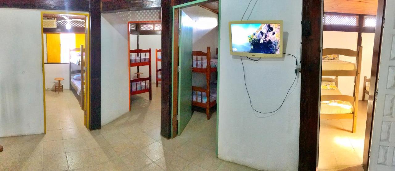 Hostel Luar Santa Cruz Cabrália Exteriör bild